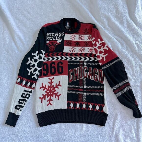 Chicago Bulls Ugly Christmas Sweater! - Picture 3 of 7